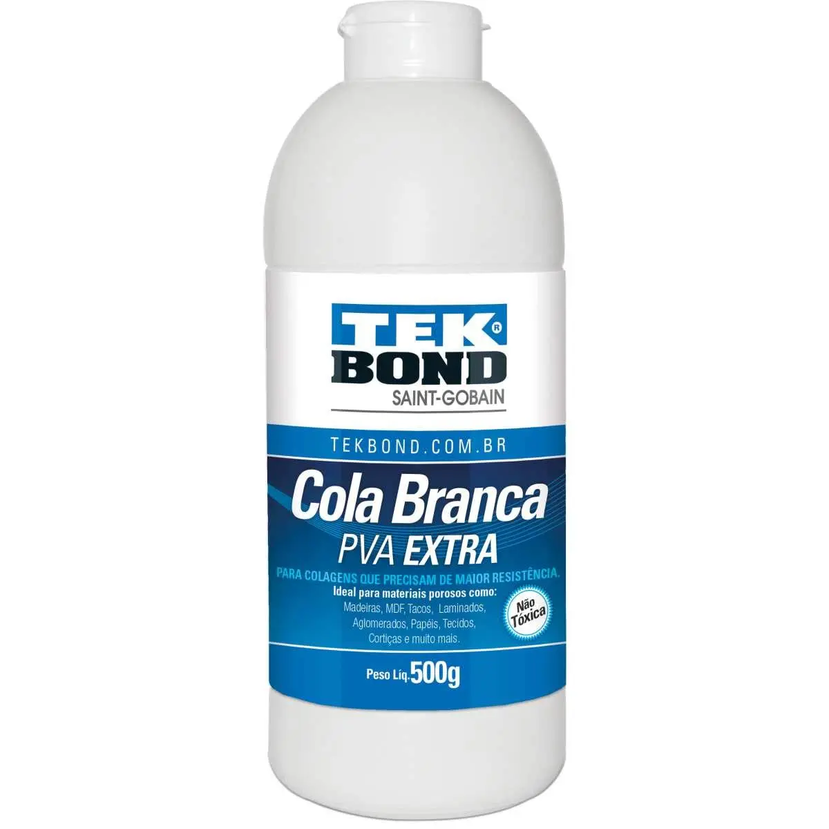 Tekbond Cola De Alta Resistencia Branca Pva Extra 500g