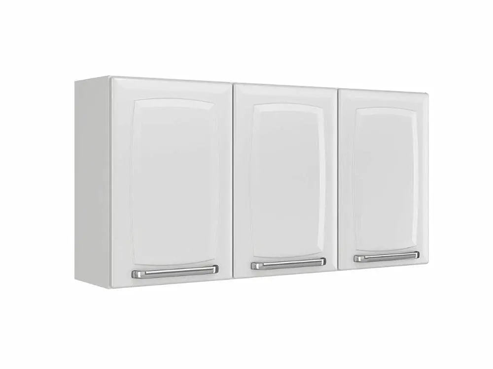 Armário Aéreo Cozinhas Itatiaia Luce - 3 Portas - Branco