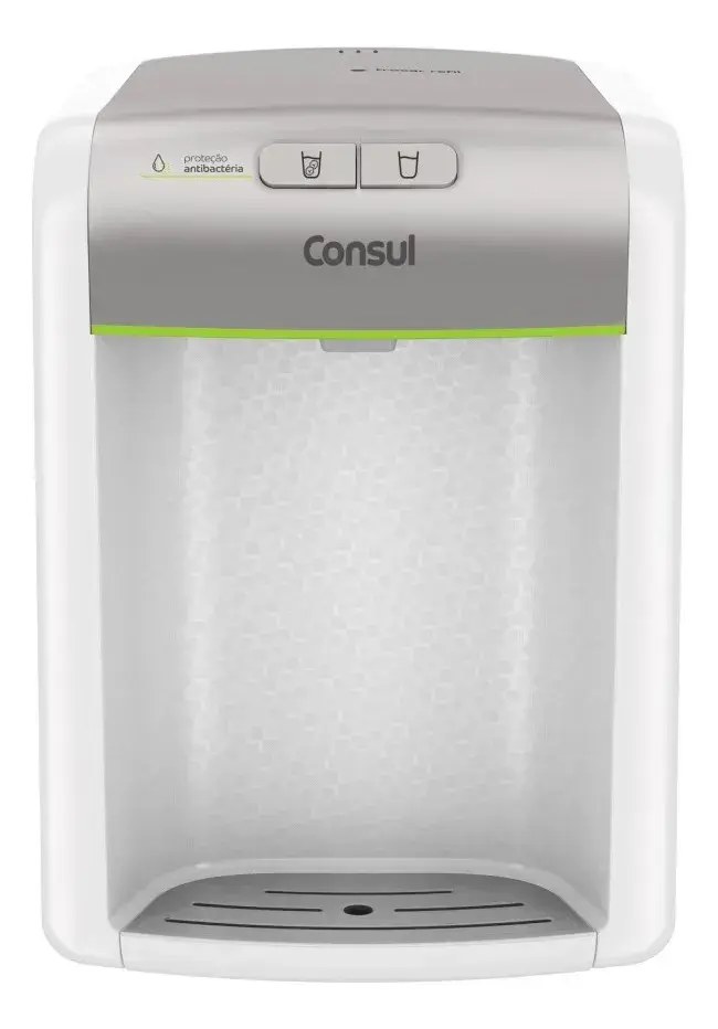 Purificador de Água Consul Branco/Prata CPB34ASVNA