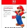 Cartão Samsung Express de 256 GB de memória microsd para Switch 2 - 1