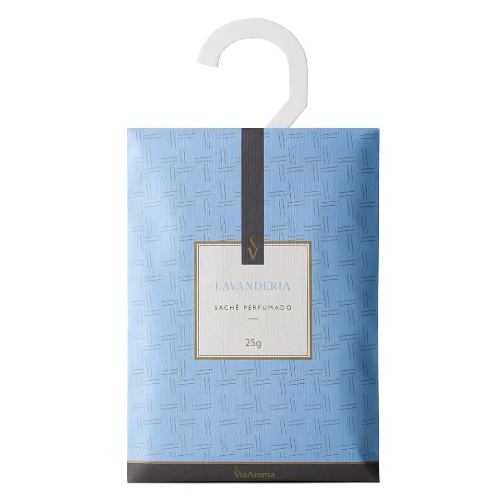 Sachê Perfumado Lavanderia Via Aroma 25g