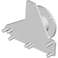 Placa Acessoria para Motores de Caminhoes Volvo Modelos FH e NH RAVEN-700332