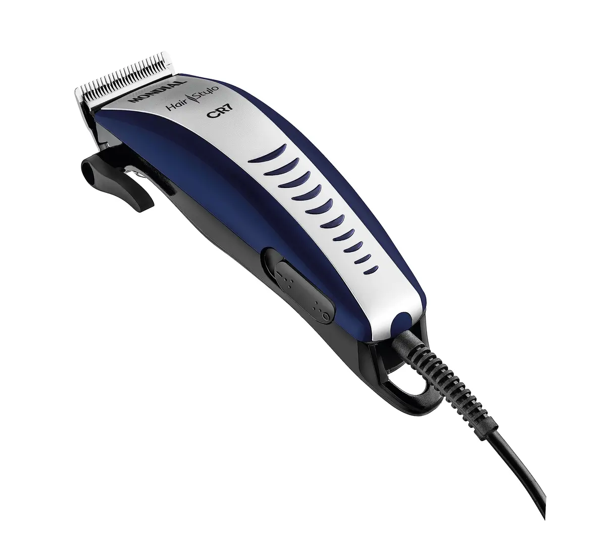 MONDIAL, Cortador de Cabelos Hair Stylo CR-07 Azul/Prata, 110V | Elétrico - 1