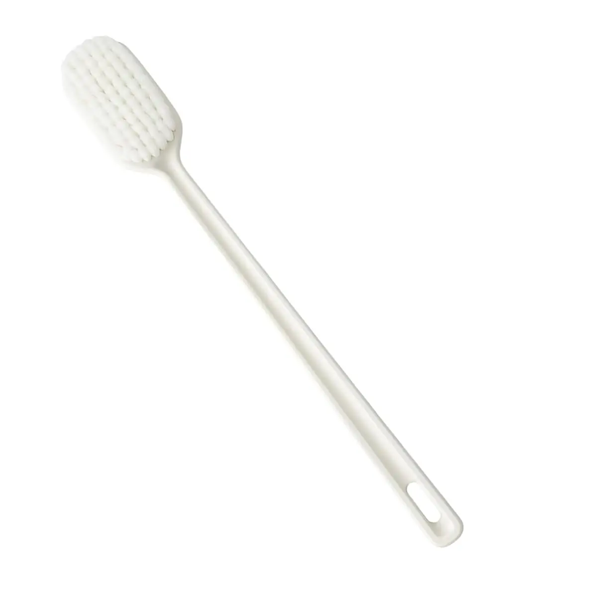 Escova de Banho Macia 40cm Cabo Longo Cerdas Delicadas Limpeza Suave