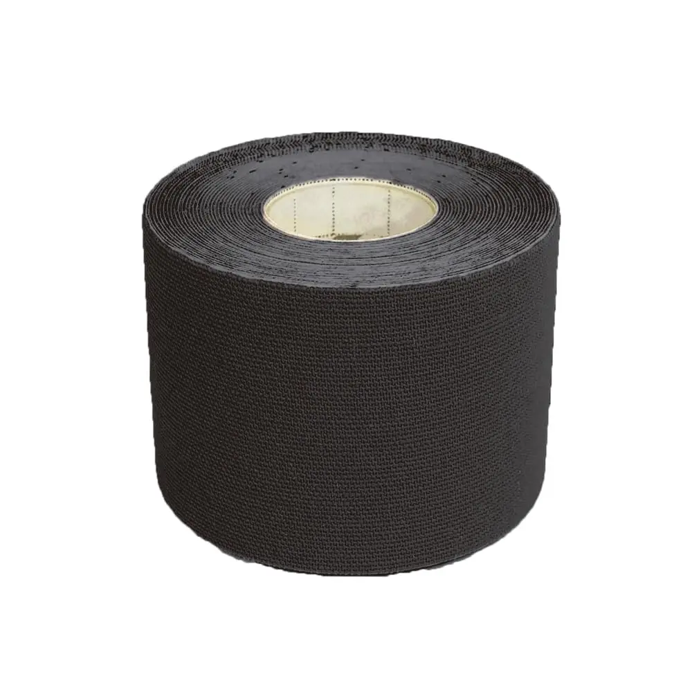 Fita Kinésio Muscle Fix 5x500cm Rolo Preto Multi - HC040