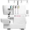 Máquina de Costura Overloque Singer 6 Pontos S0105 - Branca - 110V