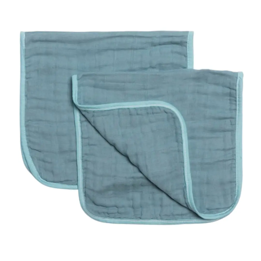 Paninho de Ombro Papi Baby Soft Premium Cores 50 cm x 22 cm 2 Unidades, Azul Escuro