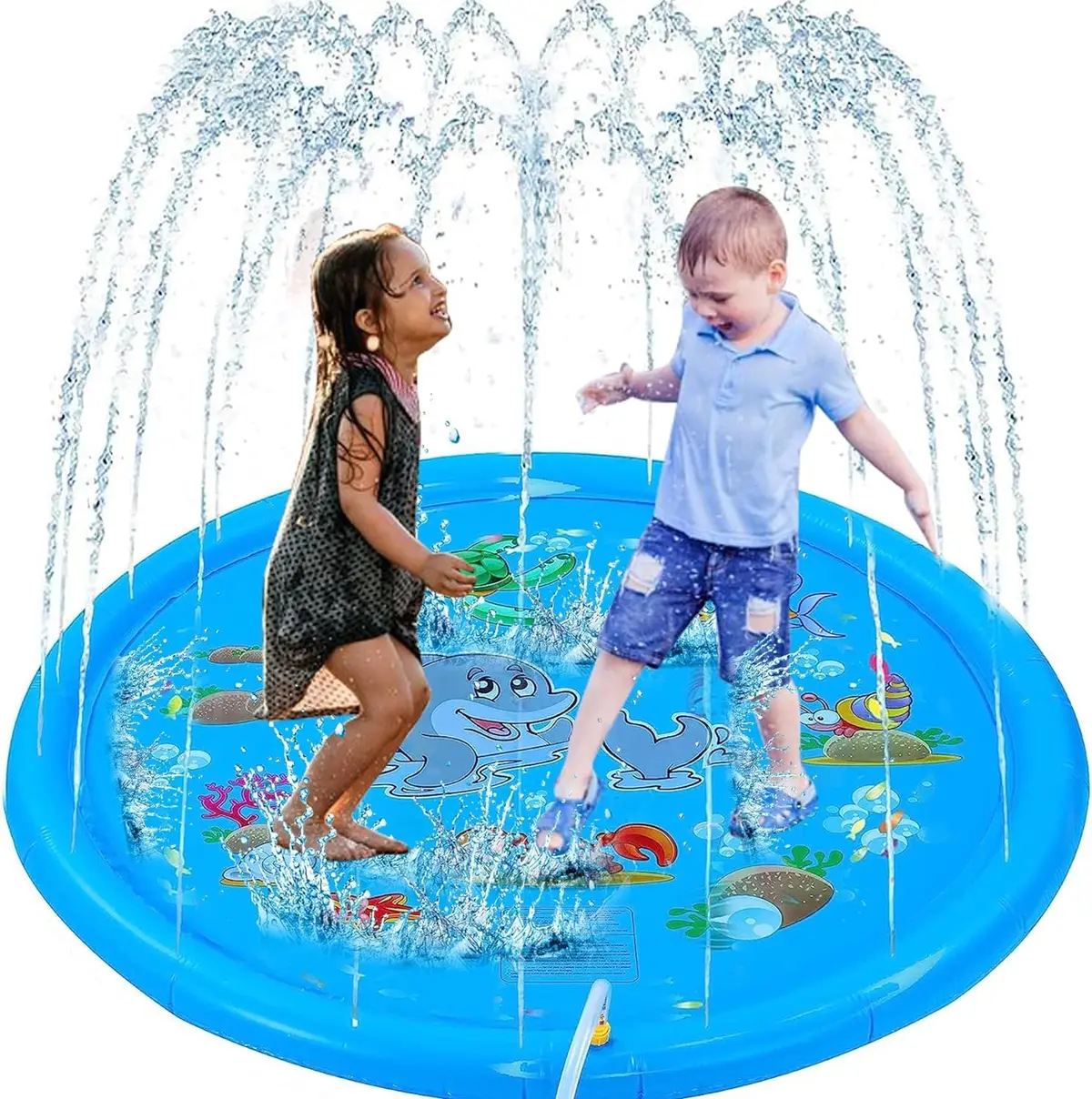 Splash Sprinkler Pad Infantil 170cm Piscina Inflável