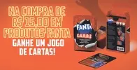 Compre R$ 15 em produtos Fanta e Ganhe um Jogo de Cartas - Promoção Todos Querem Fanta - 1