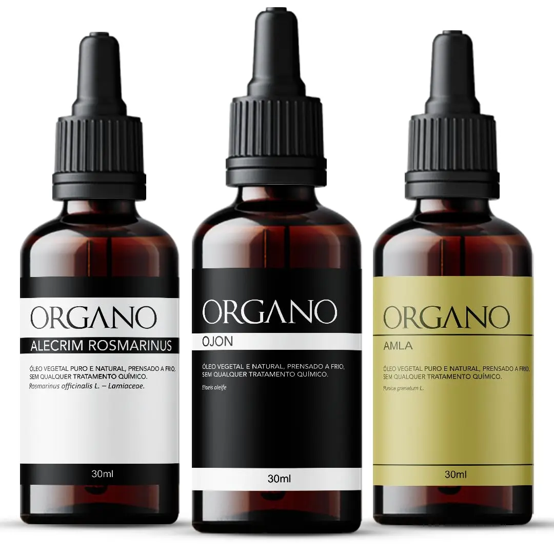 Kit Das Estrelas UP - Ojon, Alecrim E Amla - 30ml Cada Frasco