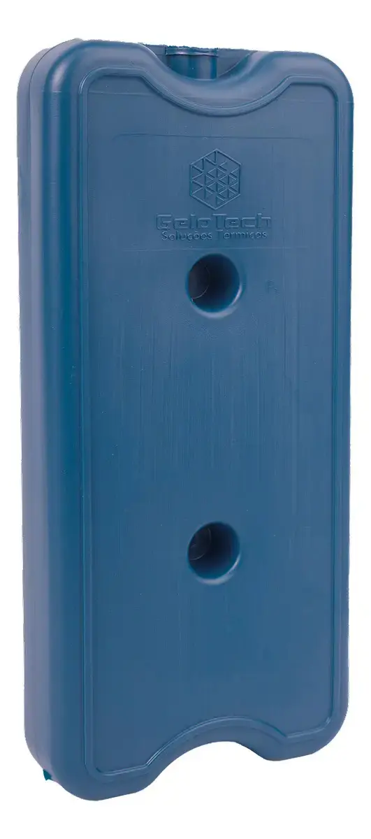 Gelo Placa Gel Artificial Reutilizável Rígido 1000ml Cor Azul