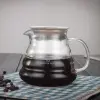 [App | Moedas R$33] Chaleira de café em vidro resistente ao calor 600ml