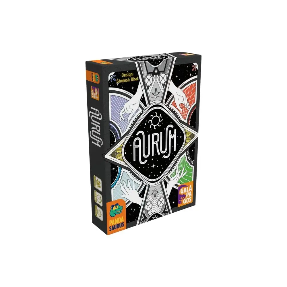 Galápagos, Aurum, Jogo para Família, a partir de 8 anos, partidas de até 45 min