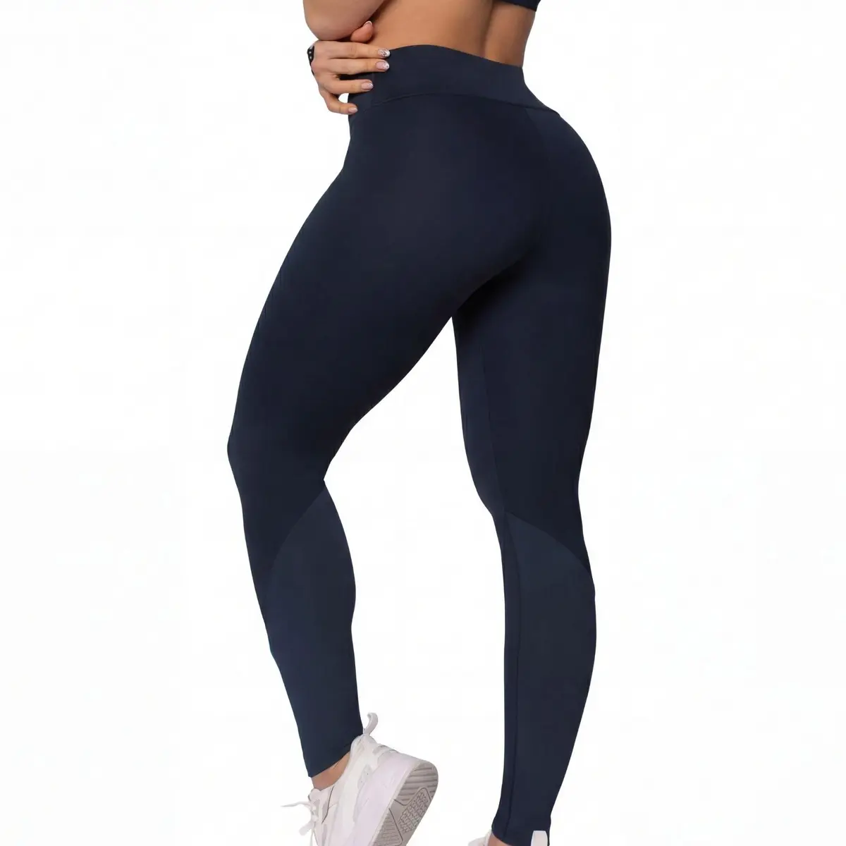 Calça Legging Academia Feminina Selene Em Poliamida Zero Transparência