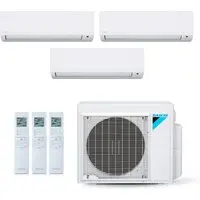 Ar-Condicionado Multi Split Inverter Daikin 28.000 BTUs (1x Evap HW 9.000 + 2x Evap HW 18.000) Quente/Frio 220V