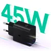Samsung Carregador Super Rápido 45W, Versão PD 3.0, Com Cabo USB-C, Preto - 1