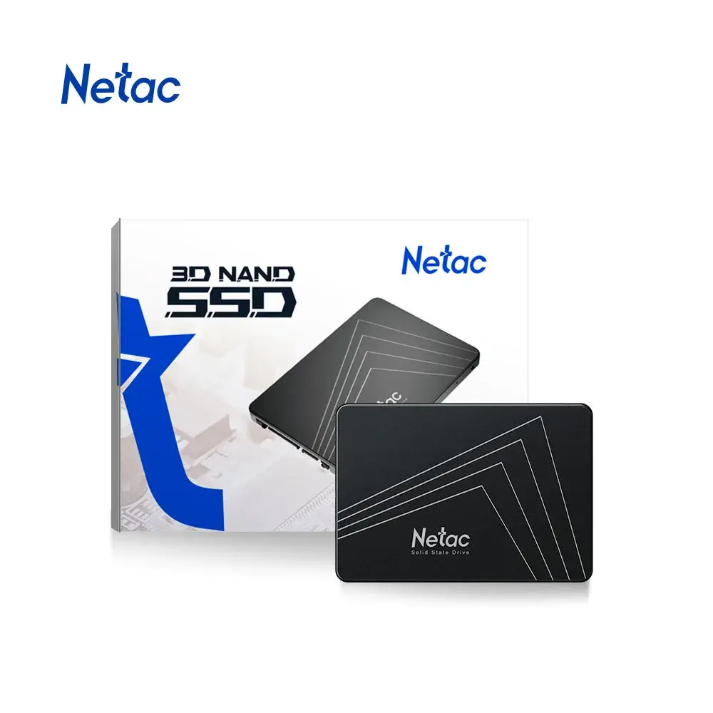 SSD SATA Netac 2TB 4TB 1TB 128GB 480GB 512GB 256GB HD SSD Disco Rígido Interno para Laptop PC