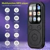 【Com Taxa】Mini MP3 Player Digital Portátil Preto com l 1.8" Bluetooth 5.4 e Rádio com Gravação - 1