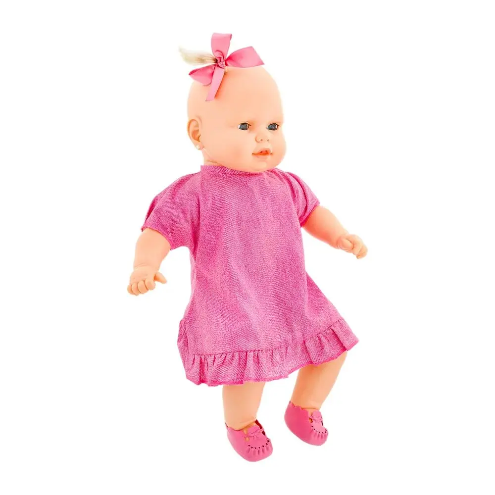 Brinquedos Estrela, Boneca Bebezinho Vestido Rosa - 1
