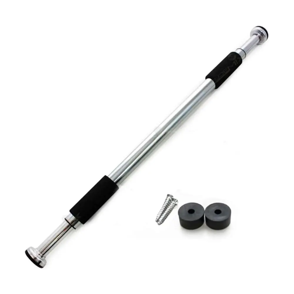 Barra de Porta Ajustável para Exercícios Flexão Musculação Crossfit Treino Ajustável de 63 até 96 Cm - 1
