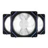 Kit 3 Ventoinhas ARGB 120mm Mirror Pro Preto - 1