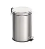Lixeira com Pedal em Aço Acabamento Polido Tramontina Inox 20Litros - 1