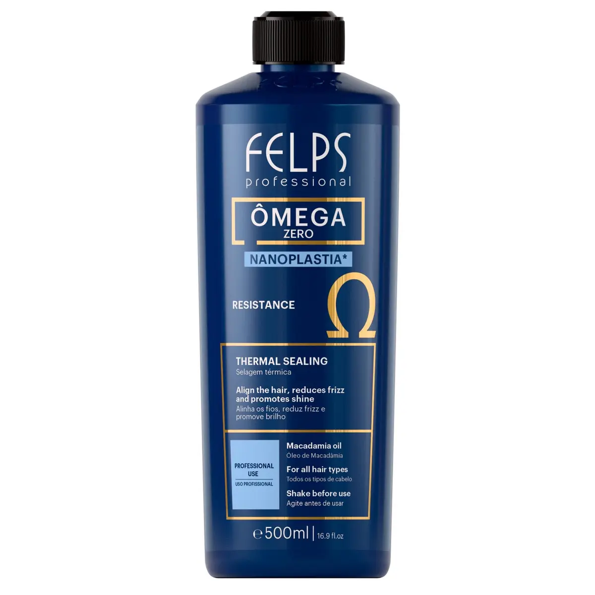 Selagem Térmica Ômega Zero Resistance Felps Professional - 500mL - 1