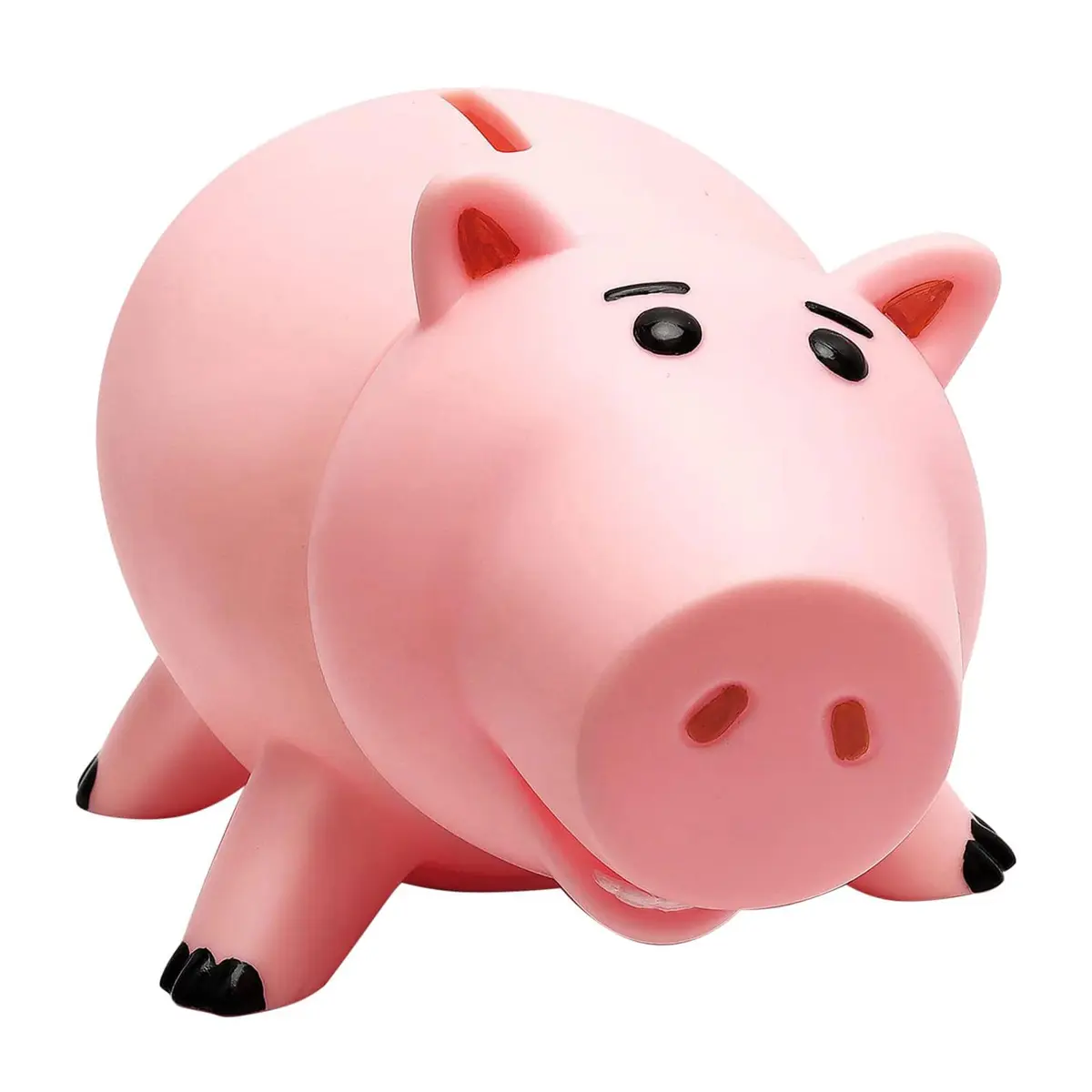 Cofrinho, lindo cofre de moedas de plástico para meninos e meninas, cofre inquebrável para presente infantil (rosa)