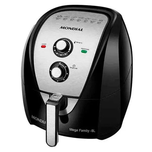 Fritadeira Elétrica Sem Óleo 8l Air Fryer Afn-80-bi 1900w Mon