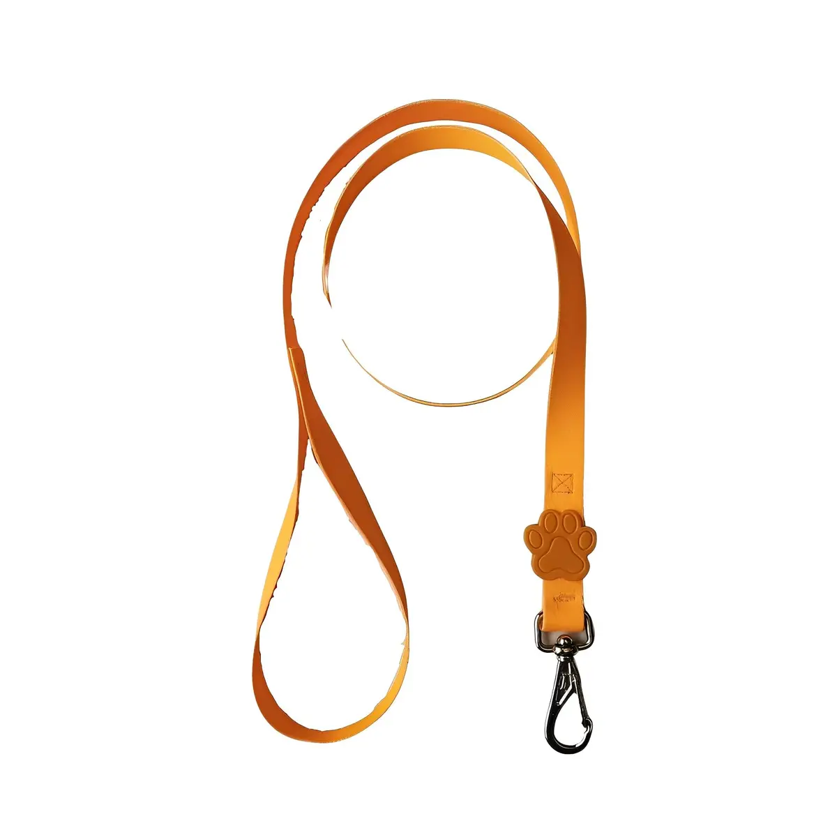 Guia para Cães My Pet Brasil, Neon, Tamanho G, Laranja | Reforçada, Resistente, Para Caminhadas e Viagens