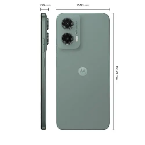 Smartphone Motorola Moto g35 5G - 256GB 12GB (4GB RAM+8GB Ram Boost) e Camera 50MP com AI NFC Tela 6.7" com Superbrilho - Cinza Vegan Leather thumbnail 7