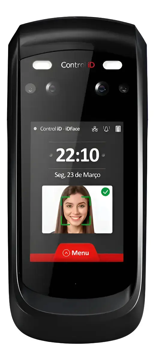 Controle De Acesso Facial Control Id Idface Pro 10k Face - 1