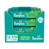 [R$3,55 cada pacote] Lenço Umedecido Pampers Aloe Vera 12x48 unidades