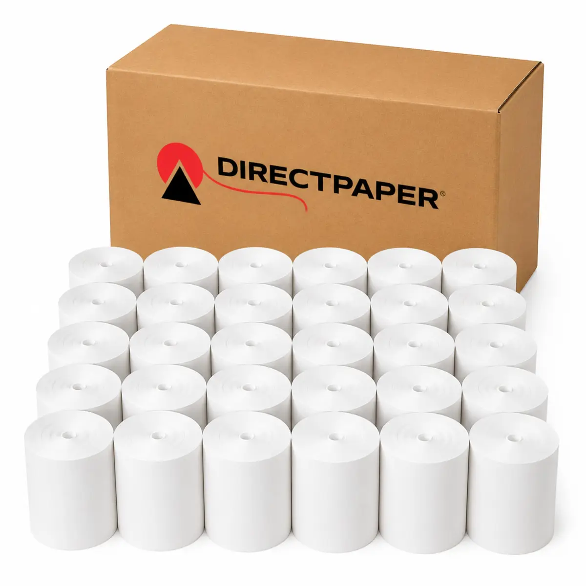 Bobina Térmica 80mm x 40m DirectPaper Branca 44g Kit 30 Unidades 80x40 | Bobina Térmica 80mm x 40m