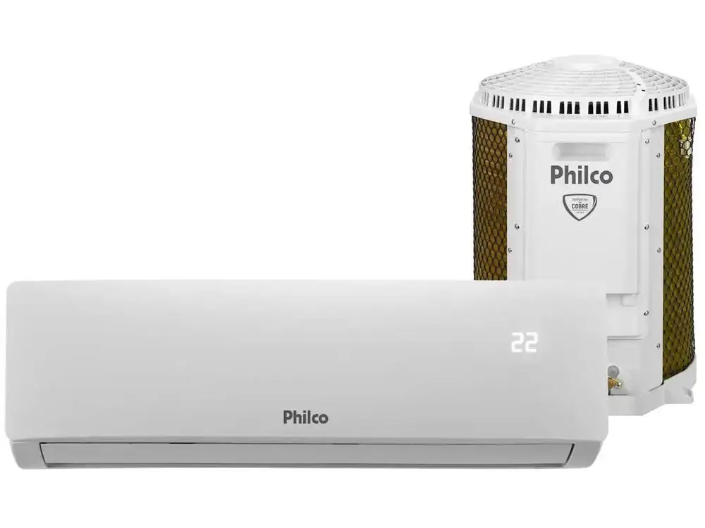 Ar-condicionado Split 9000 BTUs Philco Quente e Frio PAC9QI - 220V