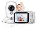Babá Eletrônica VLX VB603 sem Fio com Câmera cor branco