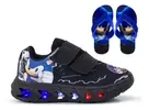 Tênis Infantil LED Sonic + Chinelo Brinde - 1