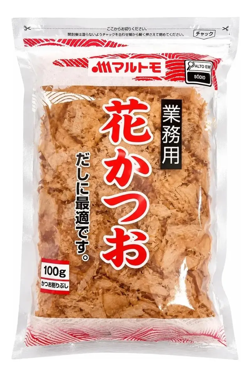 Katsuobushi Marutomo 100g Flocos de Bonito Seco Japonês | Peixe Desidratado, Culinária Japonesa, 100g