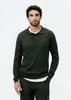 Suéter Masculino Gola Polo Tricô Verde - 1