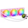 Water Cooler Ryvel Lumin 360mm ARGB Rosa - 1