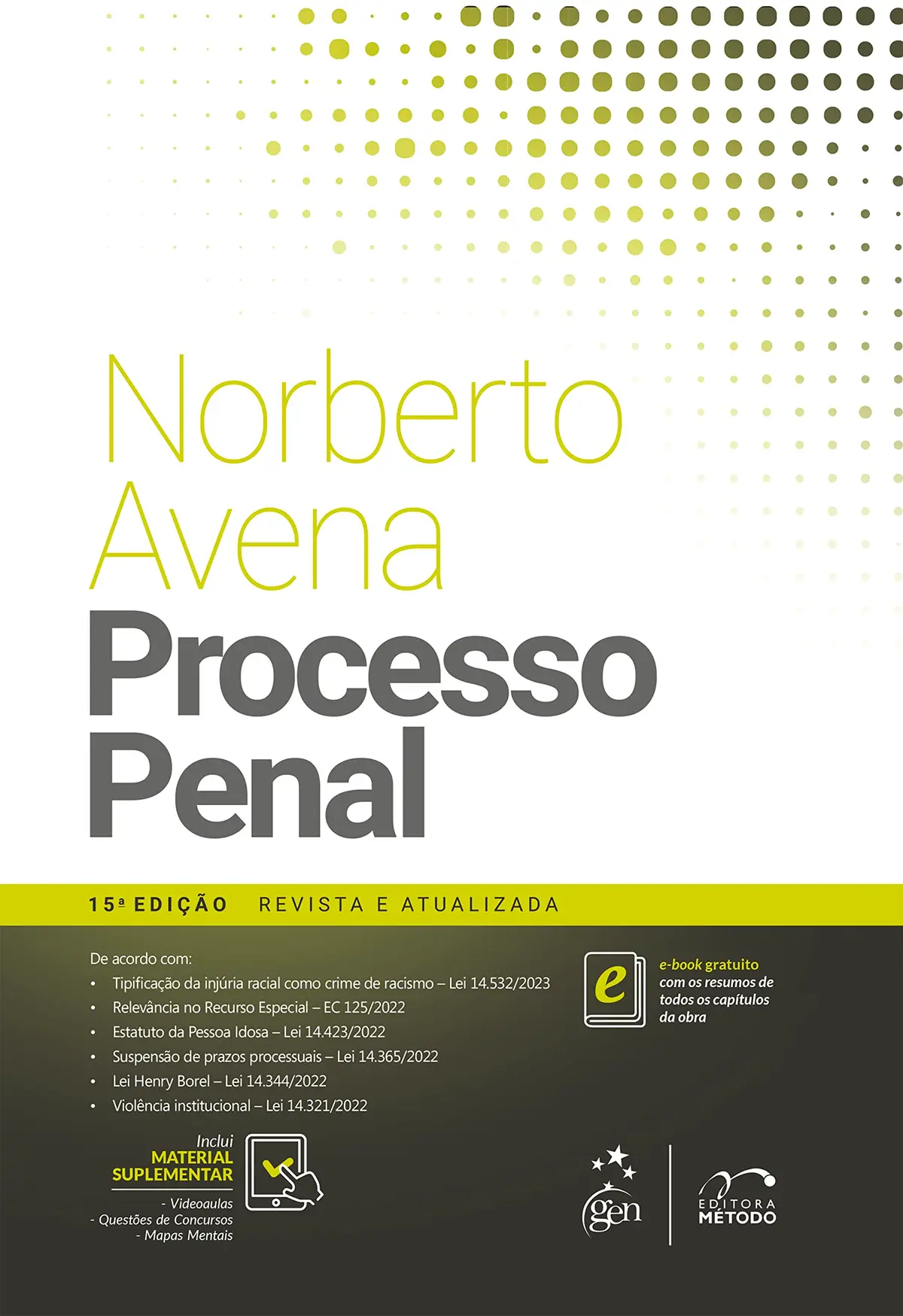 Processo Penal - 15ª Edição 2023 - 1