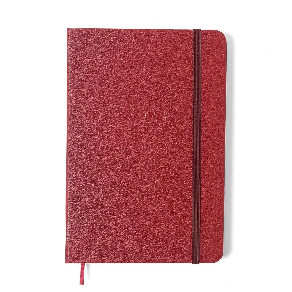 AGENDA PLANNER CICEROS 2026 CLASSICA SEMANAL 14X21 VERMELHO QUENTE