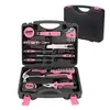 Kit de Ferramentas 46 Peças Rosa - 1
