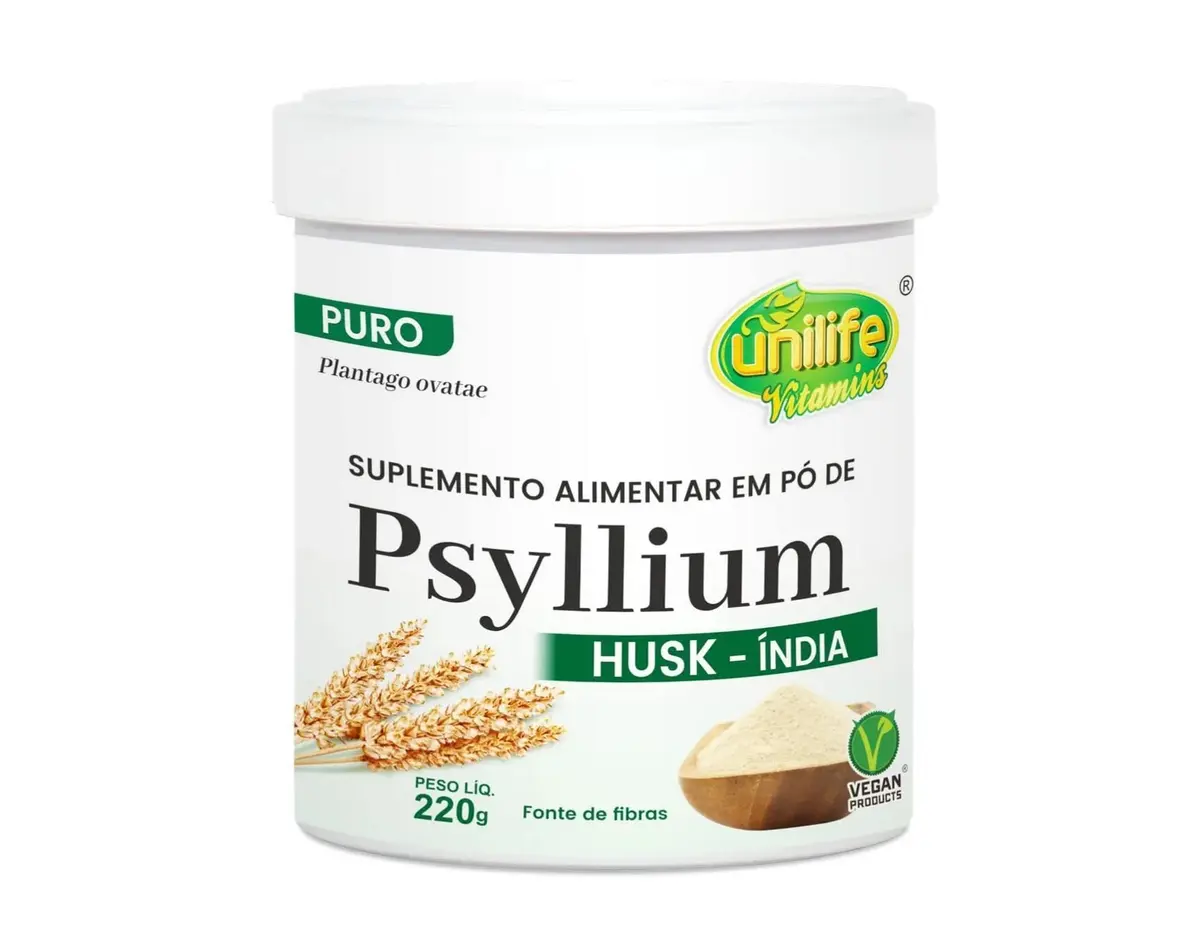Psyllium em Pó Unilife 220g