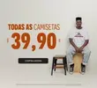 Seleção Camisetas Chico Rei 39,90 + R$15 Extra em Compras Acima de R$199 - 1