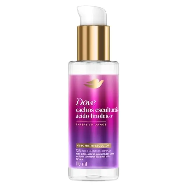 Dove Óleo Nutri-Escultor Cachos Esculturais + Ácido Linoleico 110ml