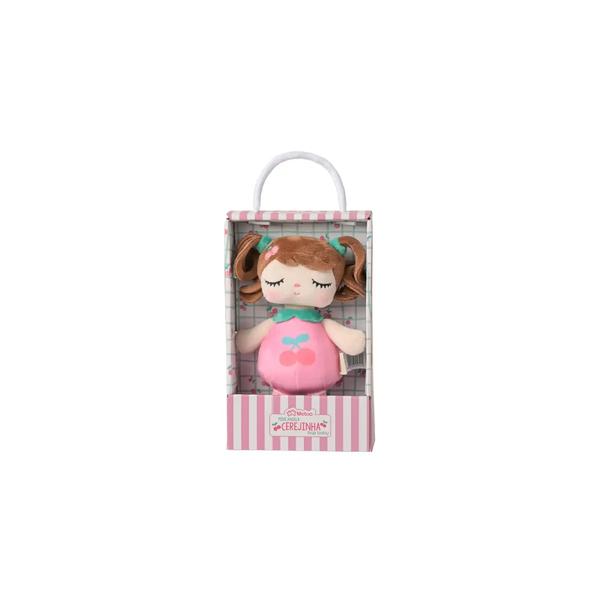 Boneca Angela Frutas Cerejinha 20CM, Metoo