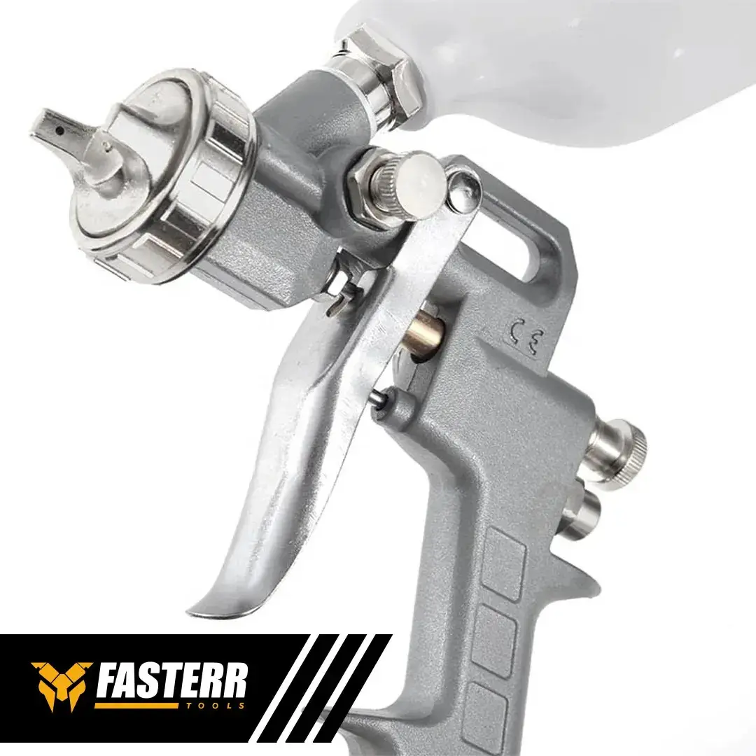 Pistola De Pintura Gravidade De Alta Pressão 600ml Fst037 Profissional Fasterr thumbnail 10