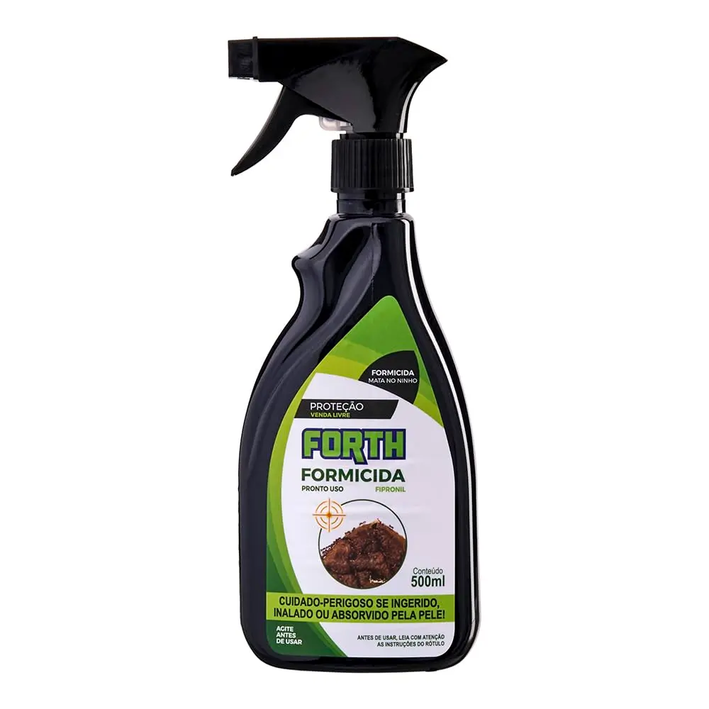 Forth Formicida Mata no Ninho, Pronto Uso, Fipronil, 500ml.
