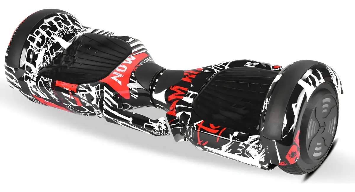 Hoverboard Skate Elétrico 6.5 Polegadas Com Led E Bluetooth Pirata thumbnail 8